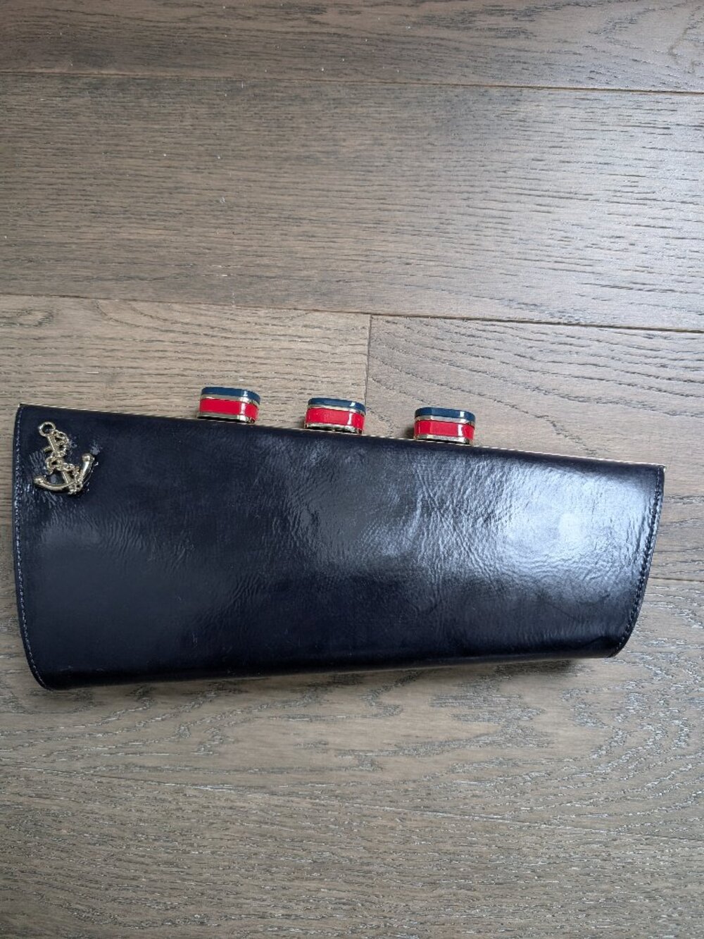 Kate Spade New York Nautical Anchor Clutch Bag